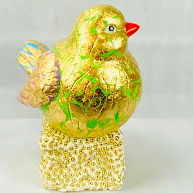 Fancy green bird