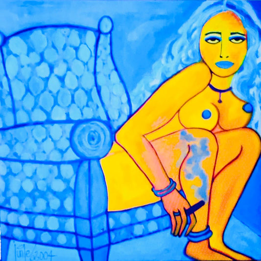 Blue smoke