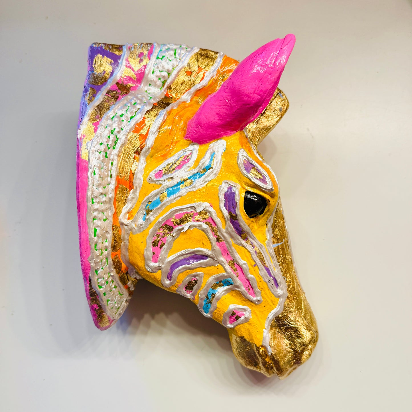 Yellow horse