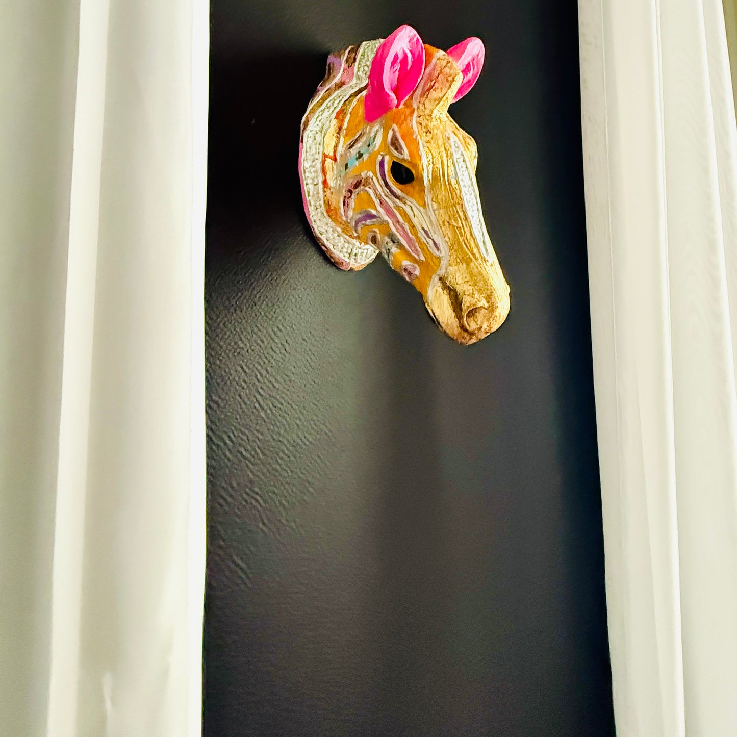 Yellow horse