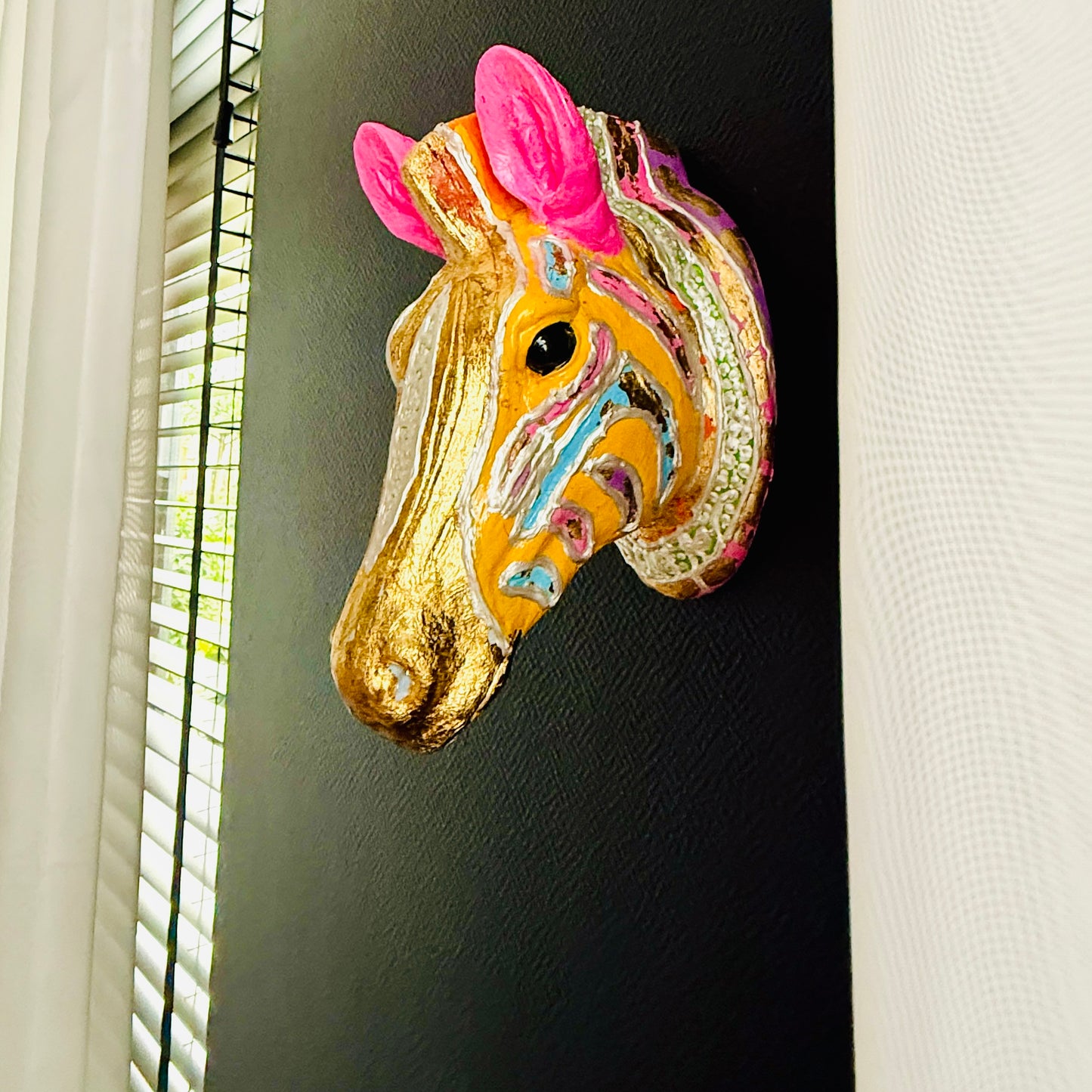 Yellow horse