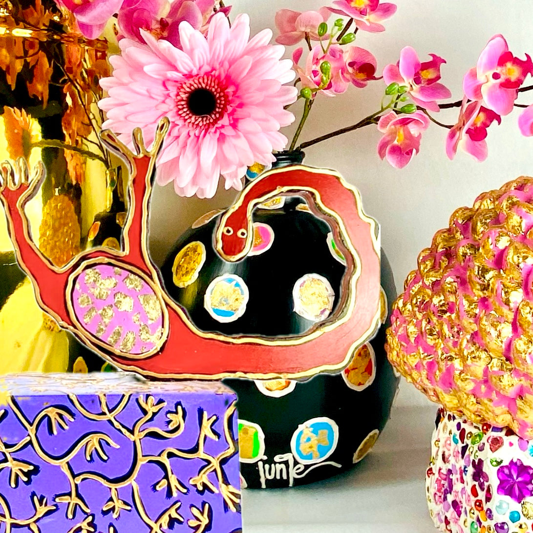 Pink egg