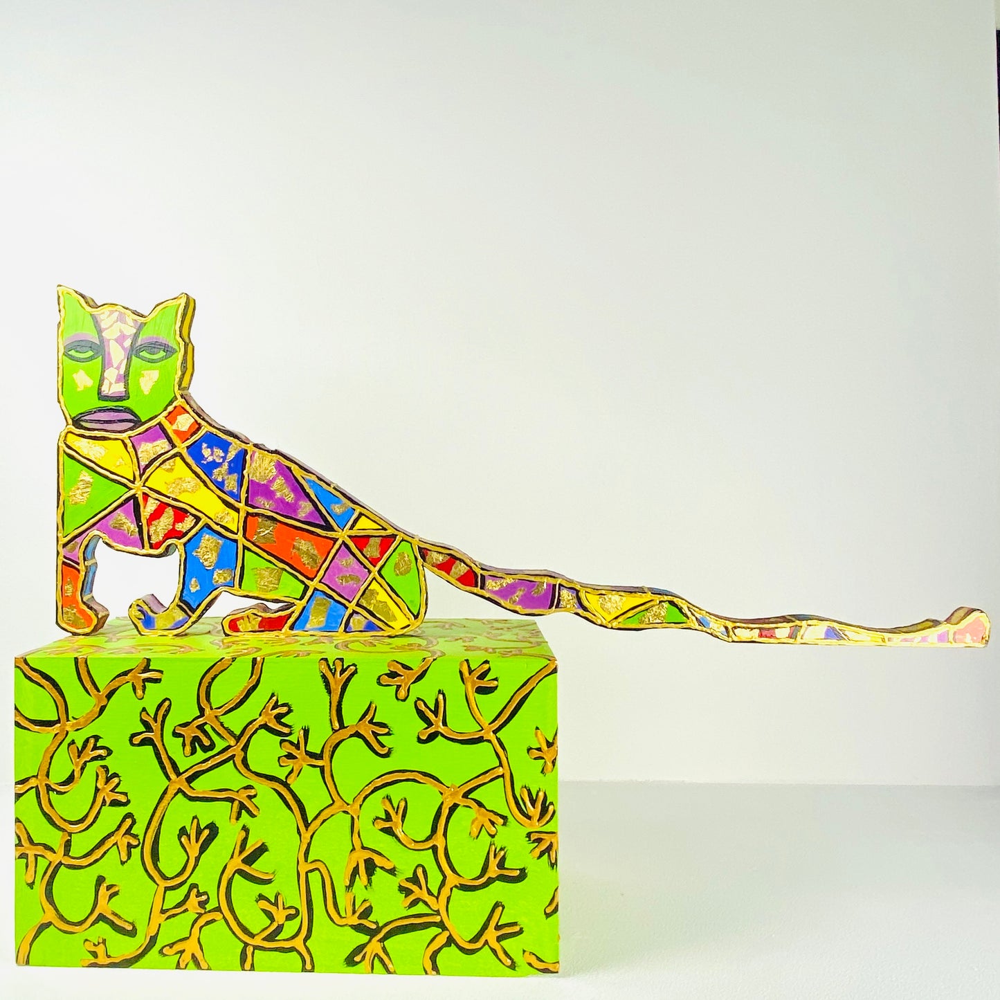 The Yellow~green cat