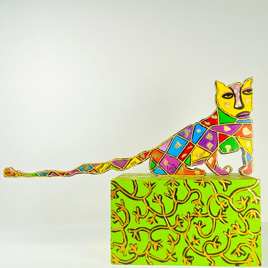 The Yellow~green cat