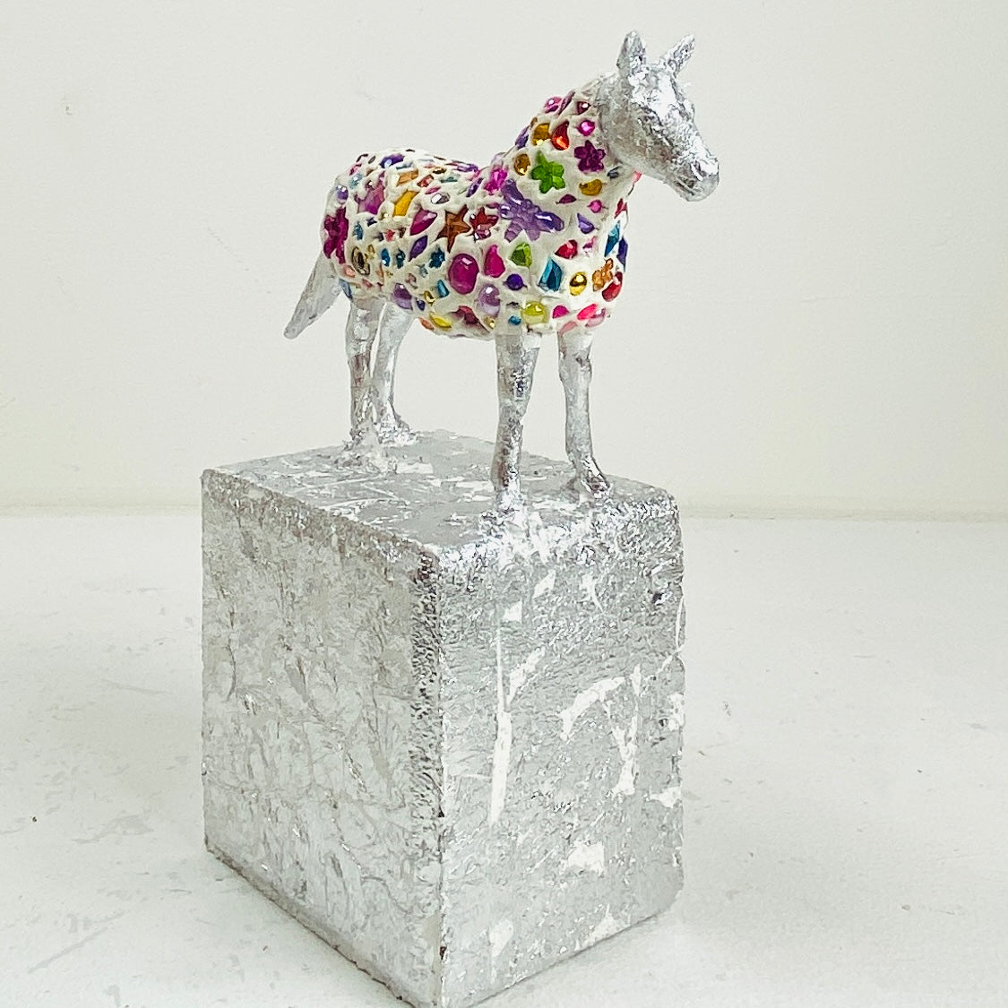 Silver horse