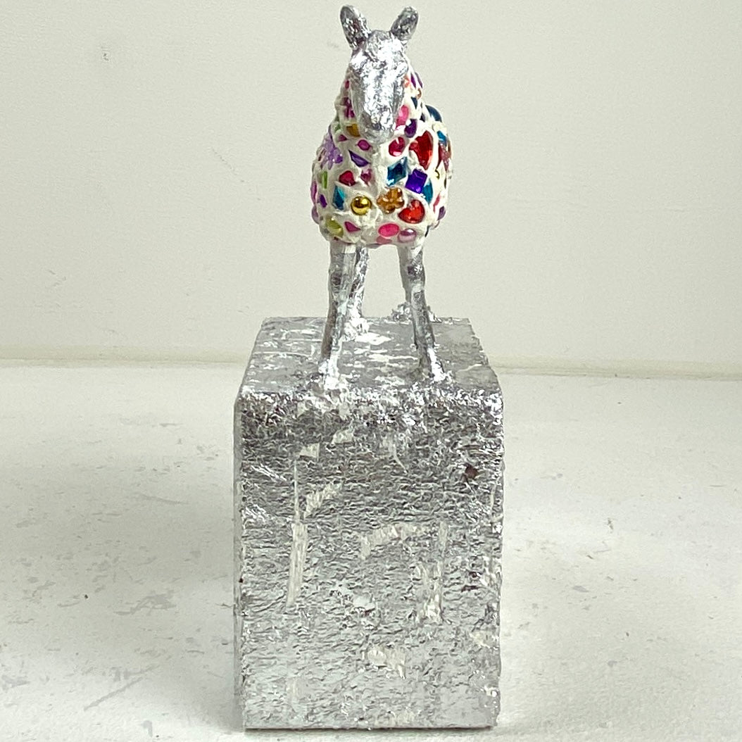 Silver horse