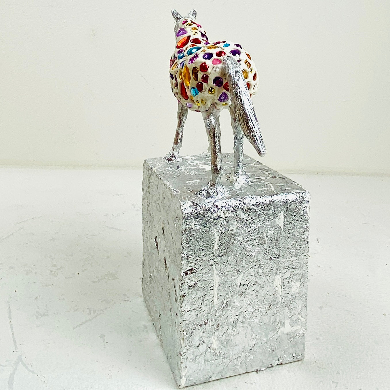 Silver horse