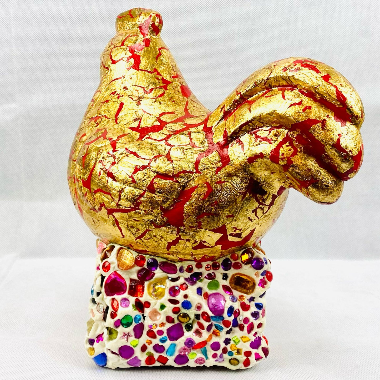 Red chicken