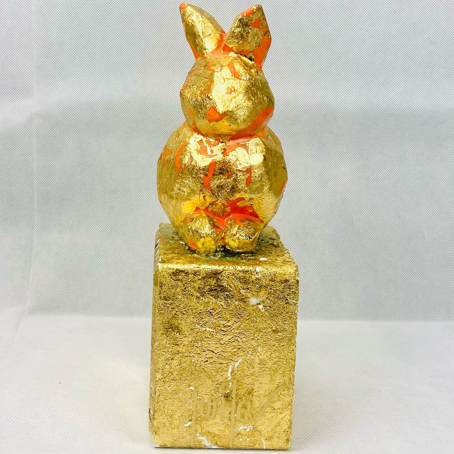 Yellow orange rabbit
