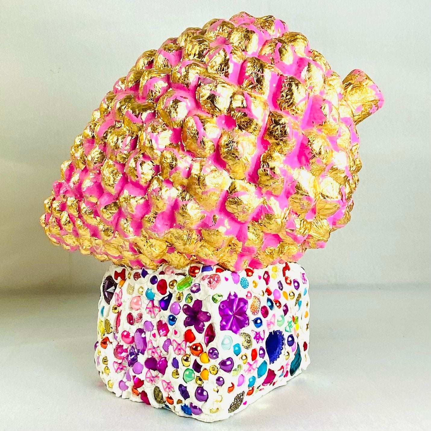 Glittering Pinecone